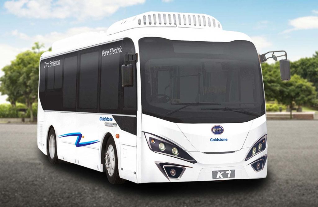 BYD Goldstone K7 electric bus