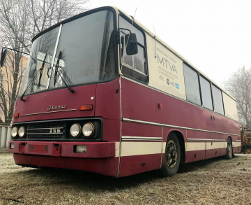 Különleges Ikarust ajándékoz az MTVA a Közlekedési Múzeumnak