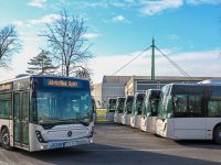 Tizenhét új Mercedes busszal bővül a győri közösségi közlekedés járműparkja