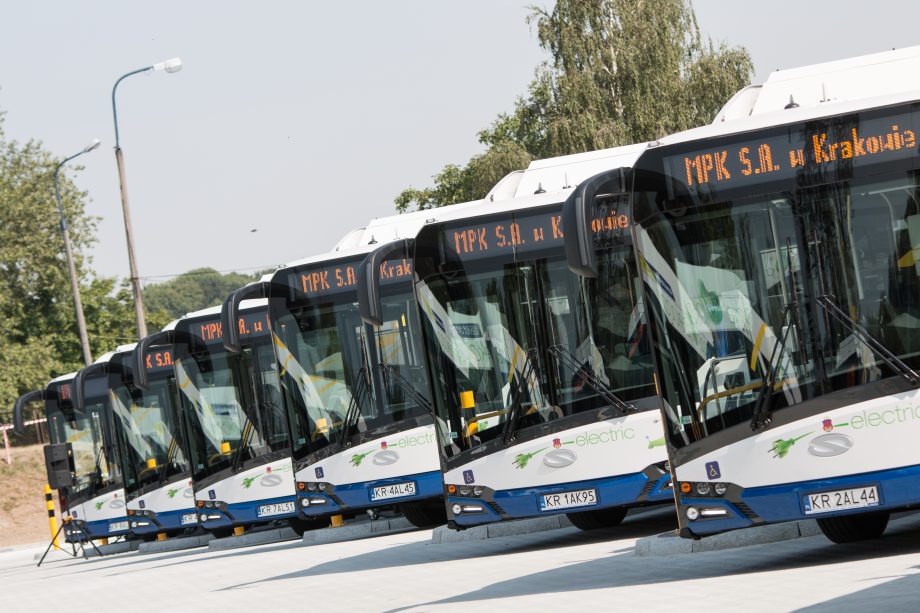 MPK Krakow prezentuje 20 autobusow elektrycznych Solaris 1