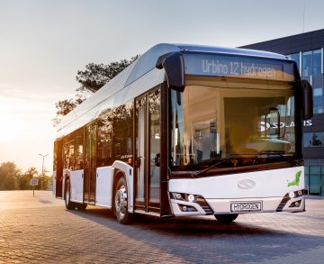 A Solaris 25 darab hidrogén tüzelőanyag-cellás Urbinót szállít Németországba