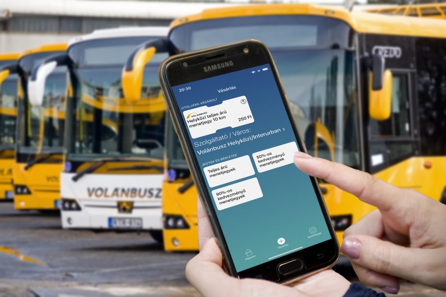 Koronavírus: közlekedési mobiljeggyel vehetők igénybe a Volánbusz járatai 1 Illusztracio mobiljegy Volanbusz 20200323
