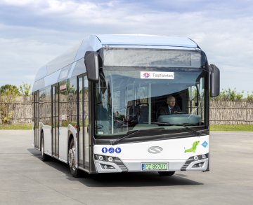 Bécsben folytatódik a Solaris Urbino 12 Hydrogen tesztkörútja
