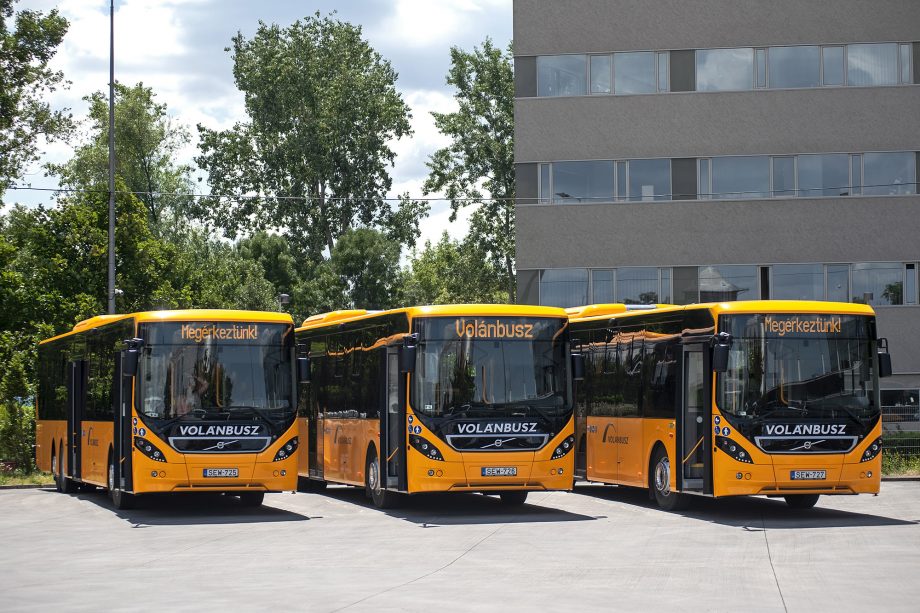 Folytatódnak a járműbeszerzések a Volánbusznál 1 Volanbusz Volvo 20200707 02