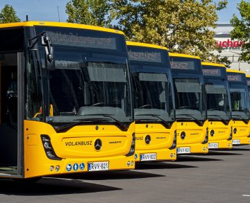 Hat új csuklós Mercedes-Benz Conecto G érkezett Zalaegerszegre