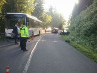 Két buszbaleset is történt Besztercebánya megyében