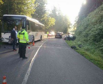 Két buszbaleset is történt Besztercebánya megyében