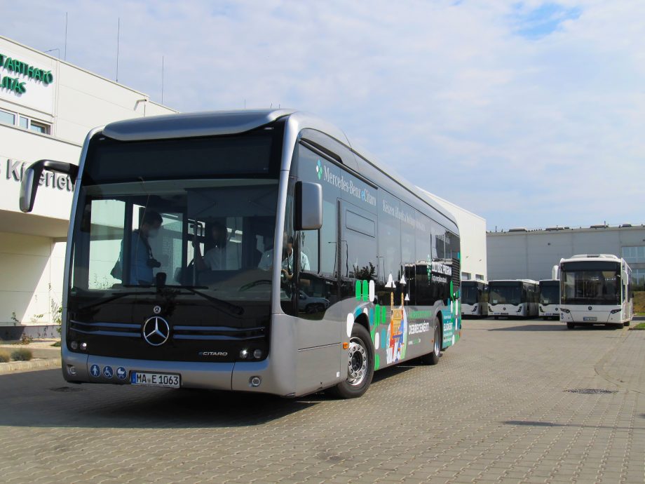 A zöld út elején – Mercedes-Benz eCitaro menetpróba