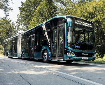 Hivatalos gyári fényképeken az új MAN Lion’s City 18 E