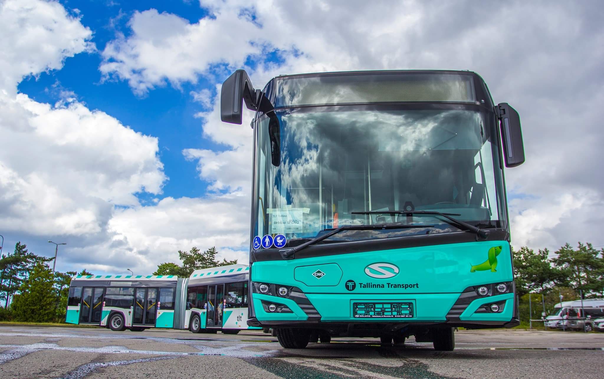 Beleerősít CNG-hajtású buszok terén az észt főváros