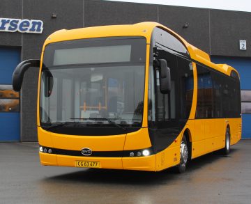 A BYD nyerte a komáromi egydarabos villanybusz-tendert