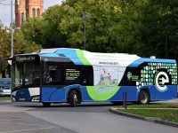 Elektromos autóbuszt tesztel Békéscsabán a Volánbusz