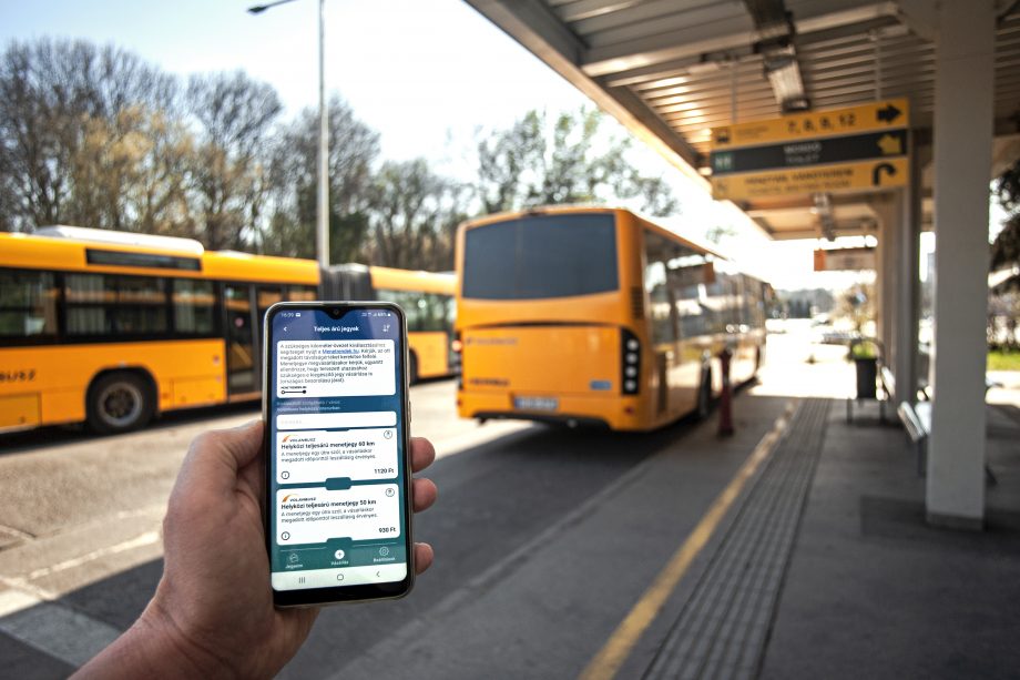 Mobilos jegyvásárlásra buzdít a Volánbusz