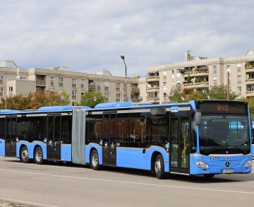 Mercedes-Benz CapaCity csuklóst tesztel München
