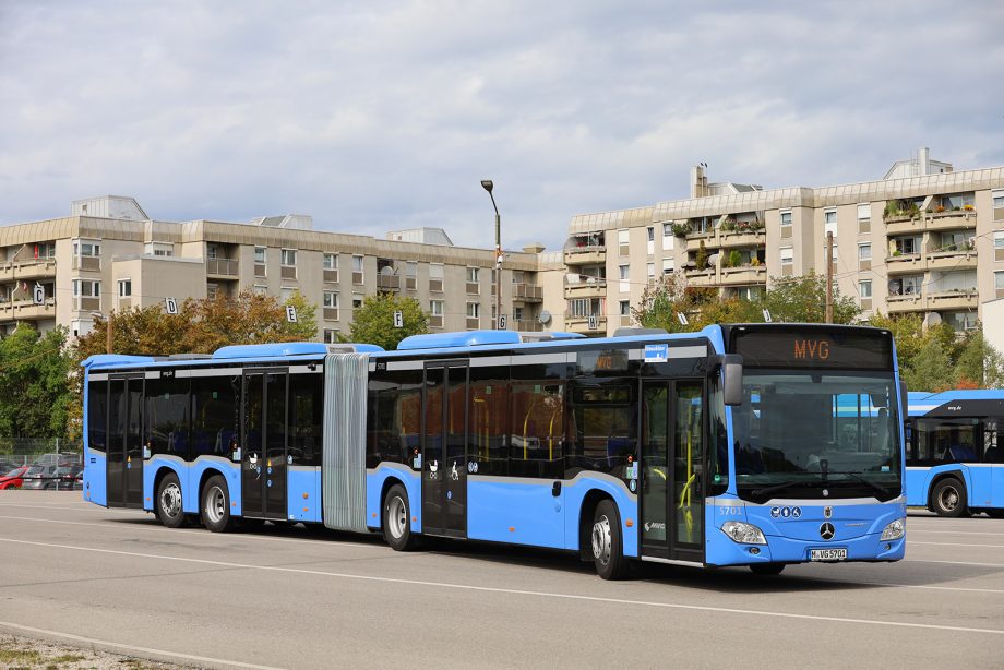 Mercedes-Benz CapaCity csuklóst tesztel München