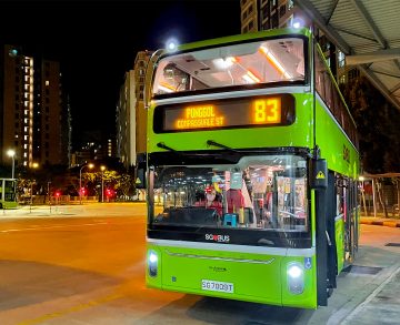 Szingapúrban mutatkozik be a Yutong megújult emeletes villanybusza