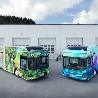 Volvo 7900 electric Library bus 0071