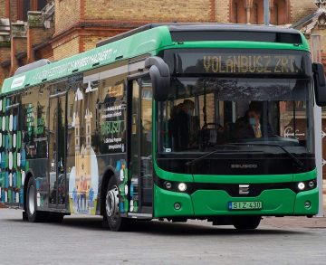 Nyíregyházán is elindult a Zöld Busz Mintaprojekt