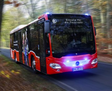 Mentéssegítő autóbusz készült a Mercedes-Benz Citaro LE Ü alapjain