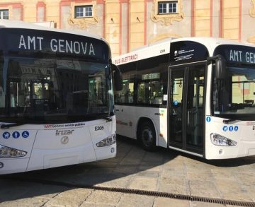 Irizar villanybuszokkal erősít Genova