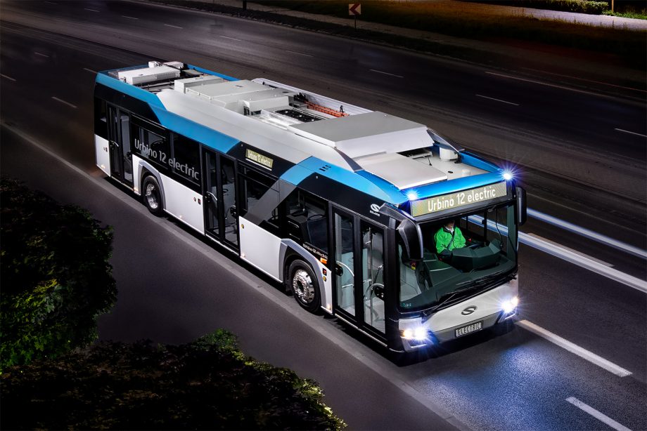 Solaris Urbino 12 electric 3 cimlapkep