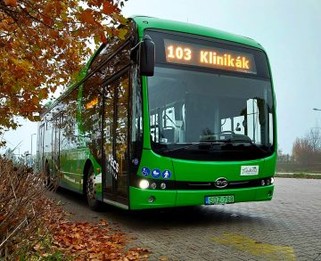Elégedett a tízdarabos BYD-flottával a Tüke Busz