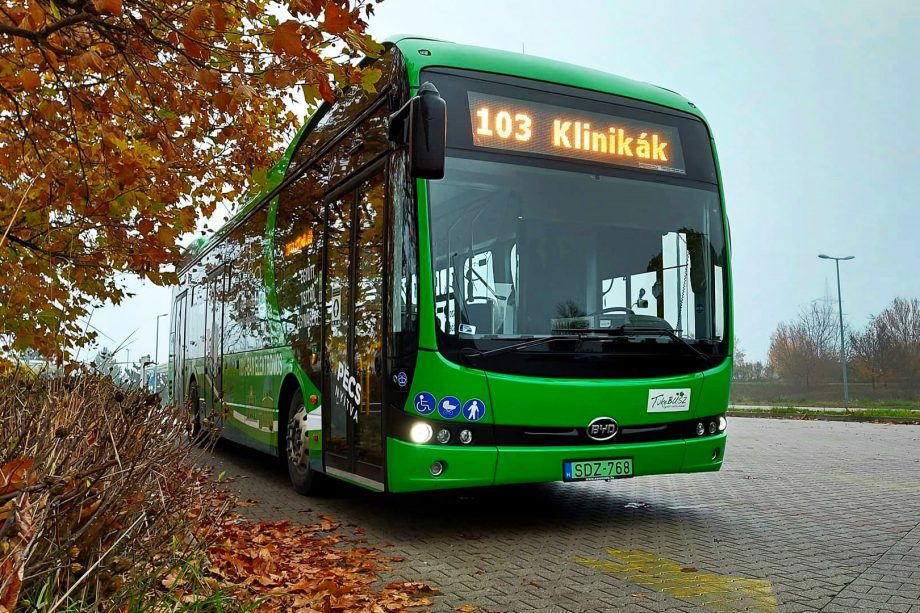 Elégedett a tízdarabos BYD-flottával a Tüke Busz