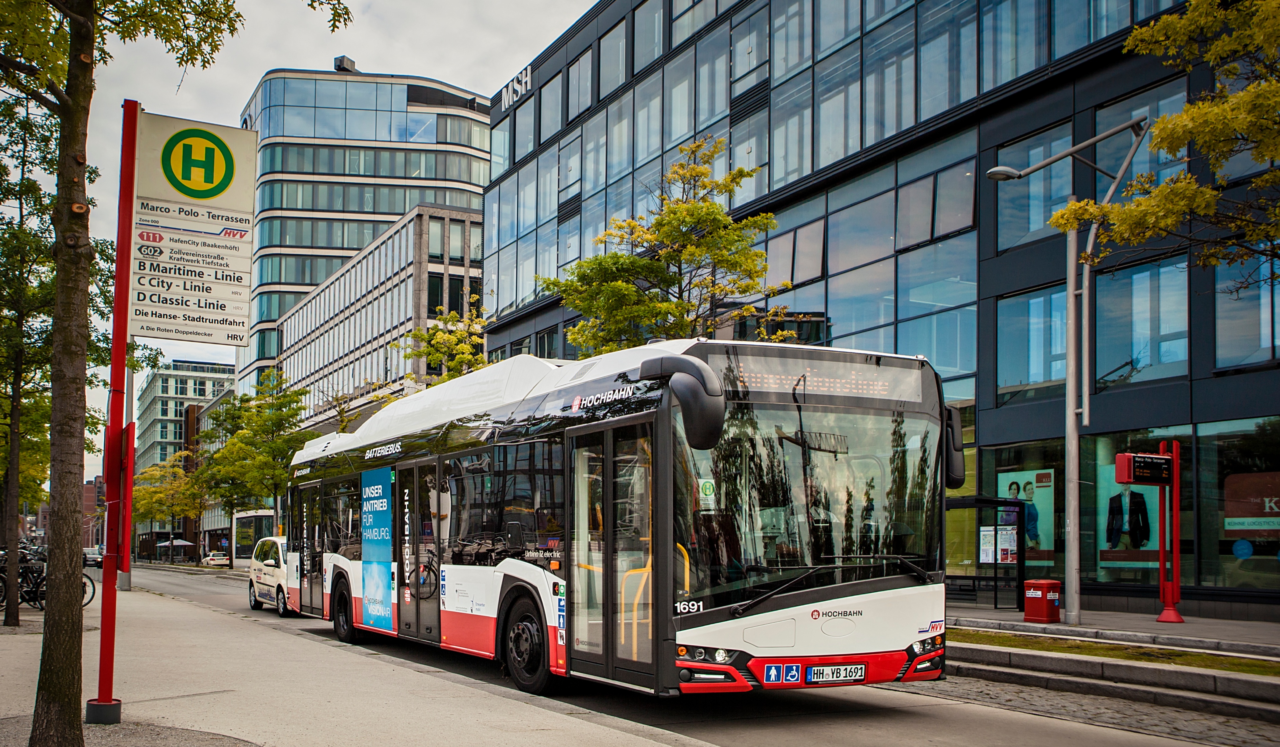 A Solaris kapta az 530 darabos hamburgi villanybusz tender első megrendelését