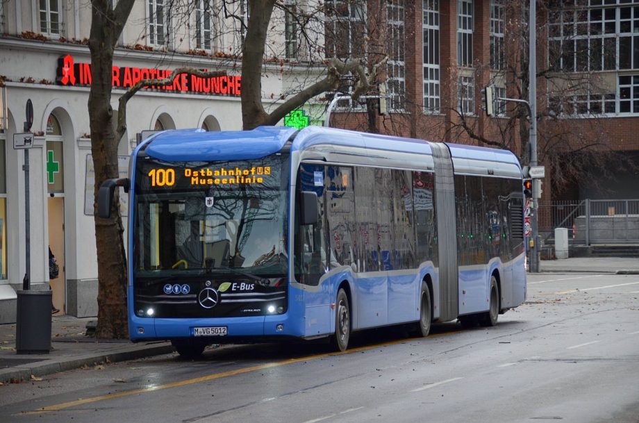 Forgalomban az első müncheni Mercedes-Benz eCitaro G