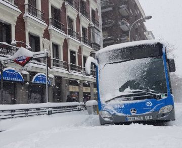 Az EMT Madrid leállította a spanyol főváros teljes buszközlekedését
