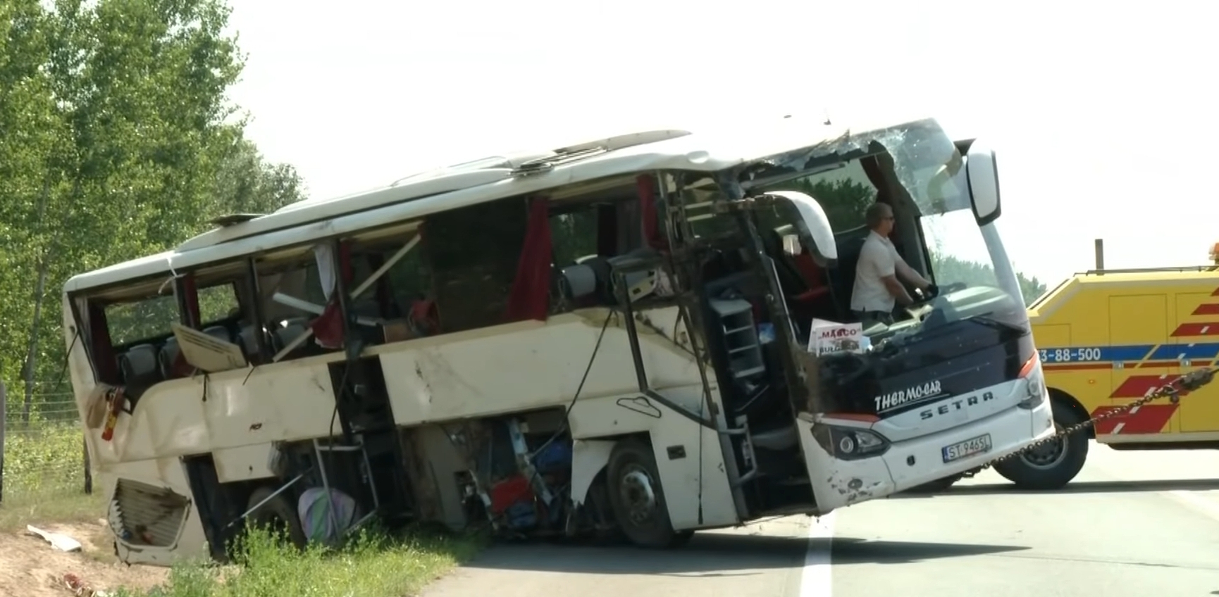 Lezárult a vizsgálat az M5-ösön történt lengyel buszbaleset ügyében