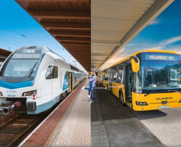 Egy éve közös úton a MÁV és a Volánbusz
