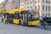 Kifogott a hideg a berlini Solaris villanybuszokon