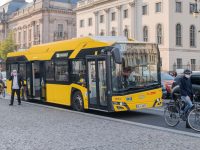 Kifogott a hideg a berlini Solaris villanybuszokon