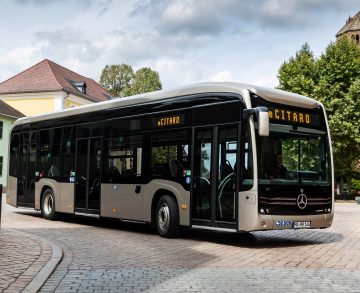 Német villanybuszt tesztel Zalaegerszeg