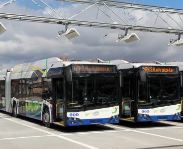 Megjöttek a legújabb krakkói Solaris villanybuszok