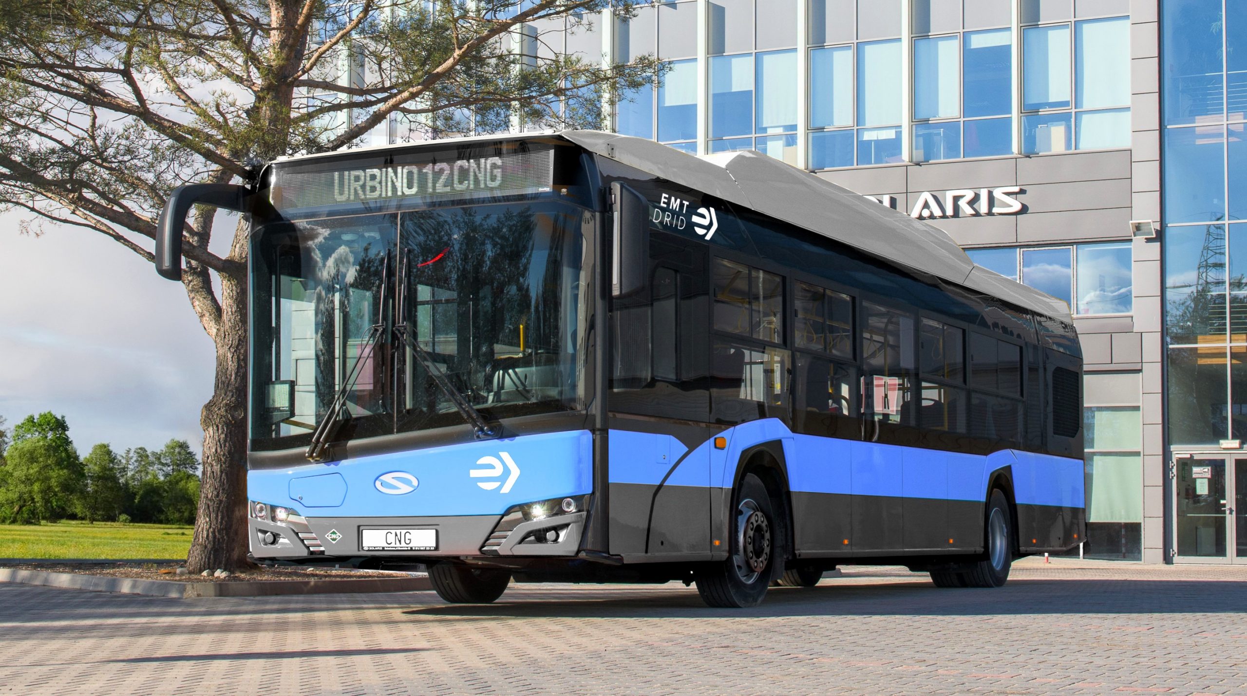 A Solaris, a Mercedes-Benz és a Castrosua osztozik a madridi gázbusz-szállításokon