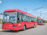 Újabb felújított trolibusz állt forgalomba Szegeden