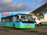 A Yutongtól érkezik az Egyesült Királyság első elektromos reptéri busza
