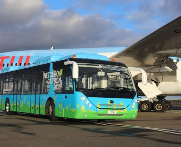 A Yutongtól érkezik az Egyesült Királyság első elektromos reptéri busza