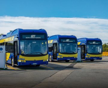 Komáromi összeszerelésű BYD villanybuszok állnak forgalomba Torinóban