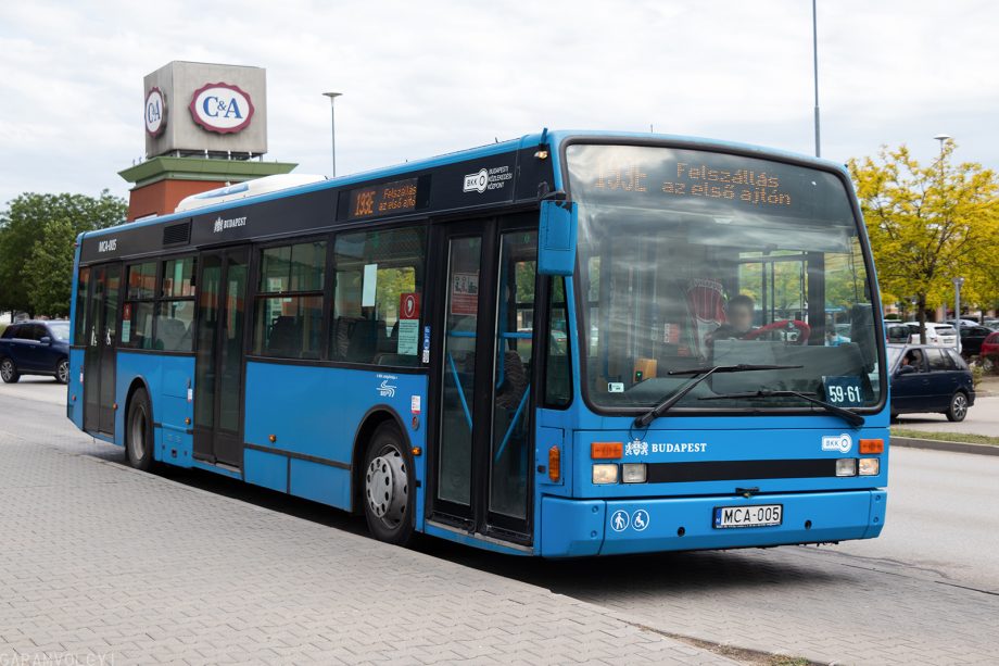 Elbúcsúzott az utolsó Van Hool A300-asától is a BKV