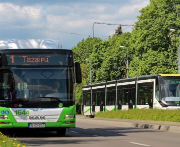 Tíz darab elektromos autóbuszt szerzne be Miskolc