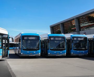 Komáromban készülnek Madrid legújabb BYD villanybuszai
