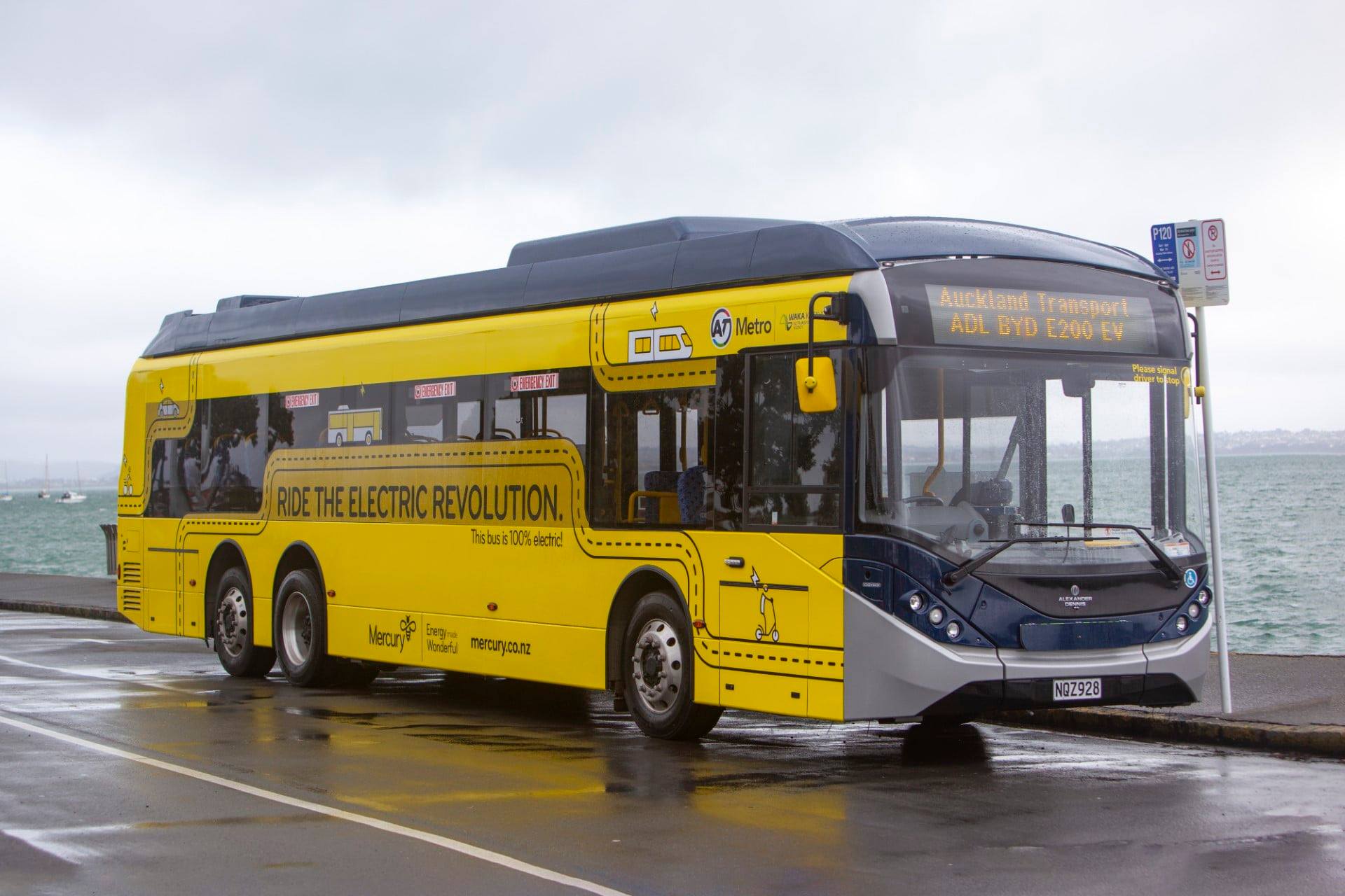 Háromtengelyes villanybusszal veszi célba Új-Zélandot az Alexander Dennis