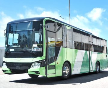 Vadonatúj MAN alvázas Gemilang helyközi busz tűnt fel Hongkongban