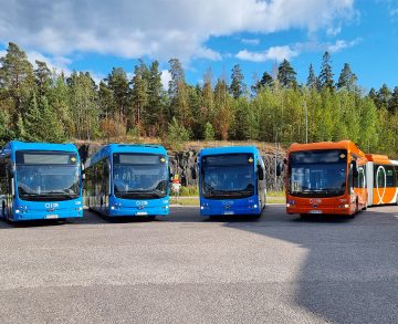 Megérkeztek az első BYD villanybuszok Helsinkibe