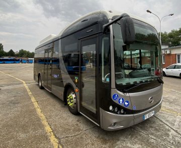 Ismét egy BYD villanybuszt tesztel az ArrivaBus Budapesten