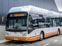 Van Hool hidrogénbuszt tesztelnek két éven át Brüsszelben