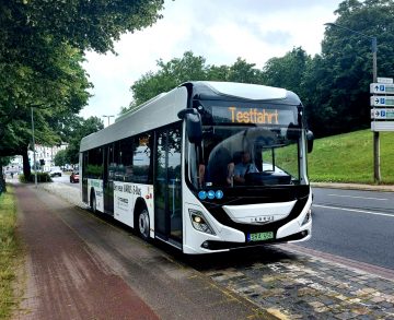 Budapesten is bemutatkozik az Ikarus elektromos busza